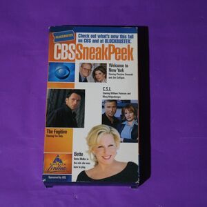 CBS Sneak Peek VHS